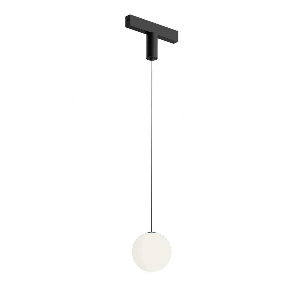 Трековый однофазный светильник Denkirs Smart Moon DK8052-BK
