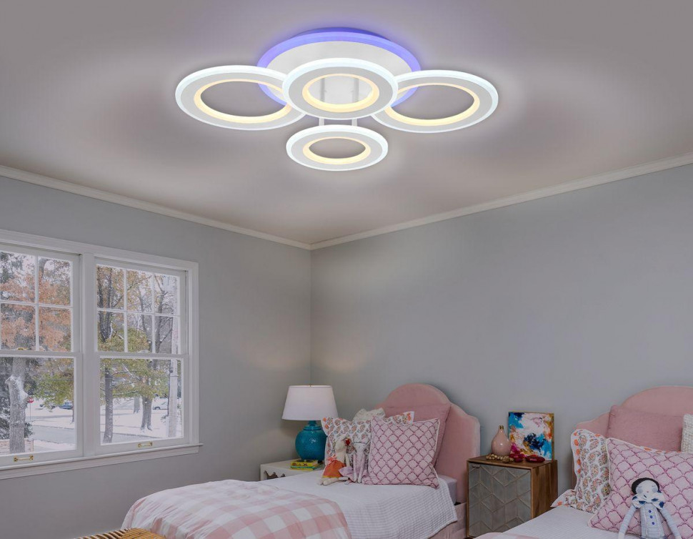 Потолочная светодиодная люстра Ambrella Light Acrylica Original FA8801
