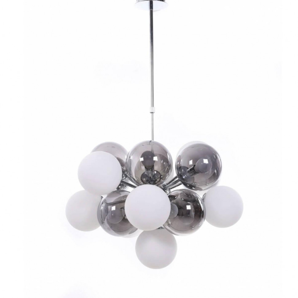 Люстра на штанге Lumina Deco Neopsis LDP 1137-17 WT+CHR