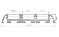 Профиль Arlight PHS-3X-2000 ANOD 013209