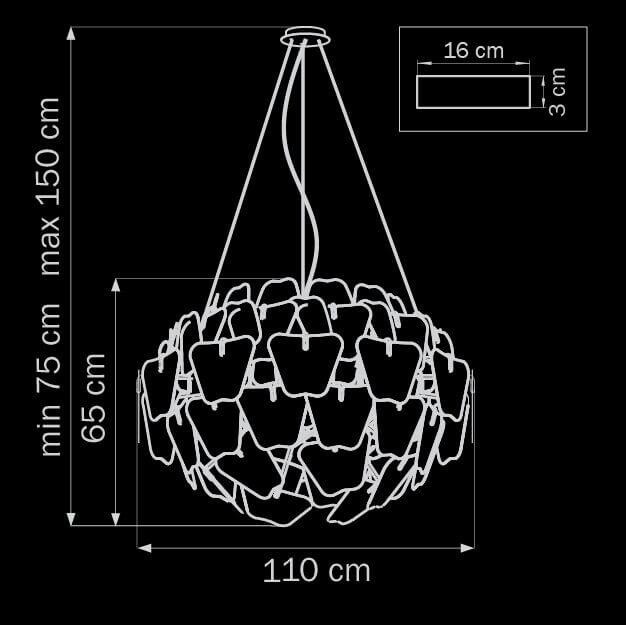 Подвесная люстра Lightstar Planaria 808030