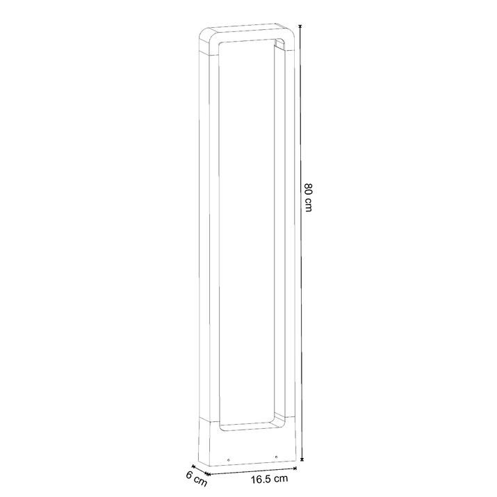 Ландшафтный светильник Arte Lamp Trapezio A2080PA-1BK