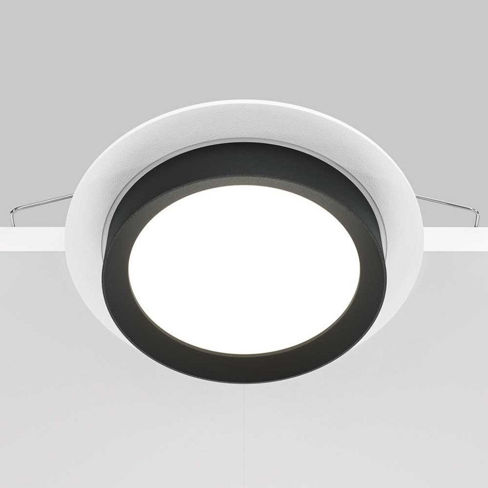 Встраиваемый светильник Maytoni Technical Hoop DL086-GX53-RD-WB