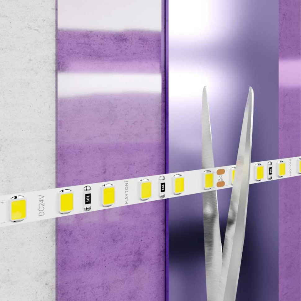 Светодиодная лента Maytoni Led Strip 24В 2835 9,6Вт/м 4000K 5м IP20 20020