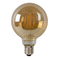 Светодиодная диммируемая лампа Lucide E27 5W 2700K шар 49069/05/62