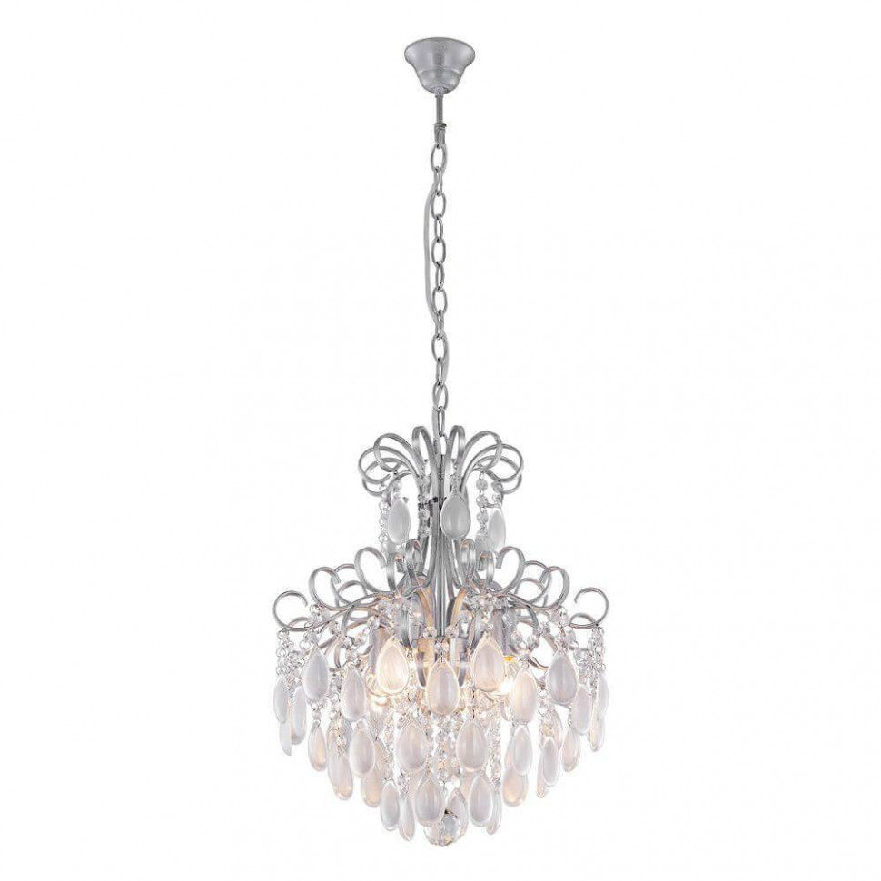 Подвесная люстра Crystal Lux Sevilia SP4 Silver