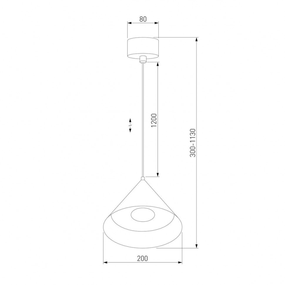 Подвесной светильник Elektrostandard Conus 50316 LED 4690389213212 a069336