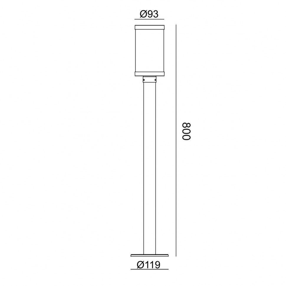 Уличный светильник Escada 30003 30003G/02