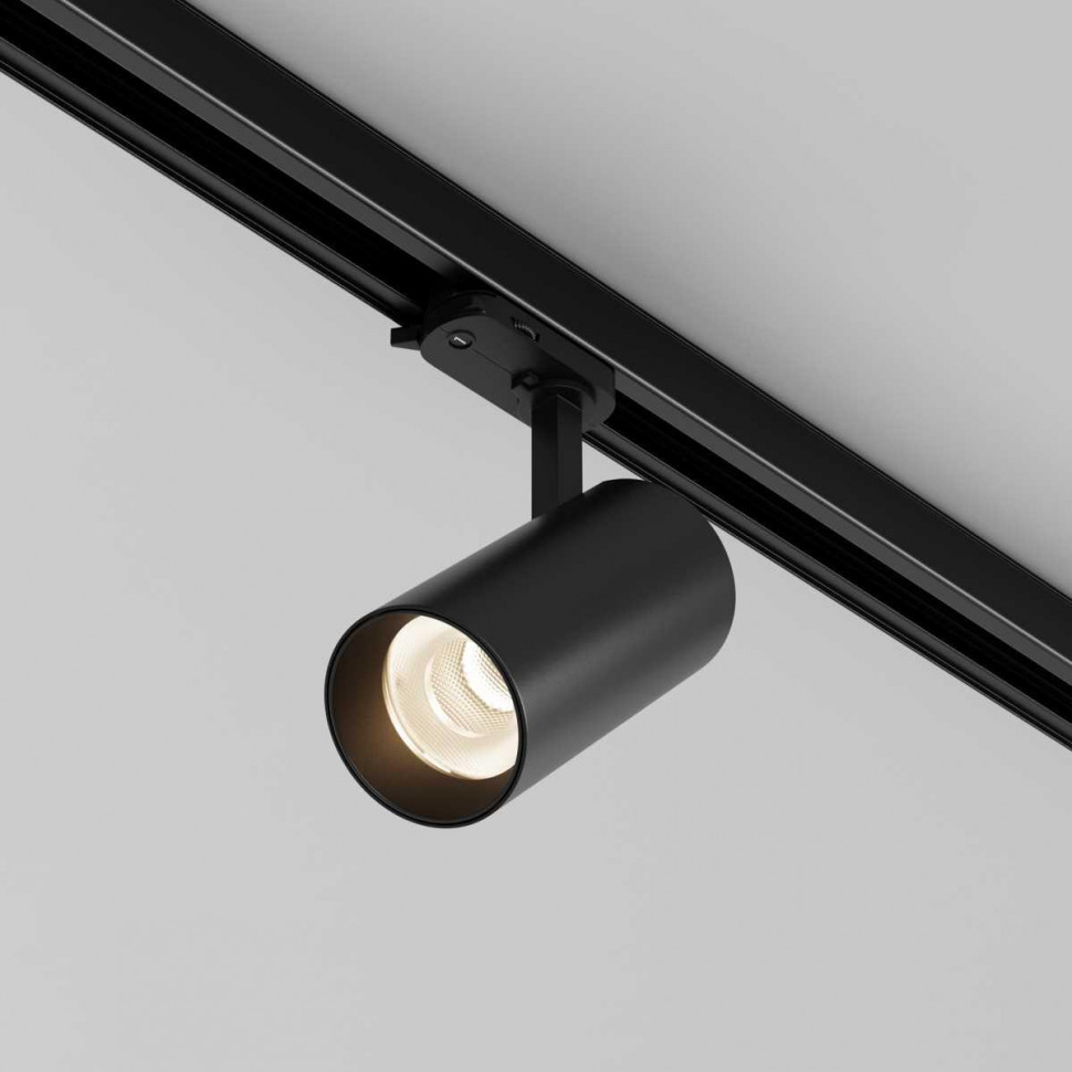 Трековый трехфазный светильник Maytoni Focus Led TR197-3-20WCCT-M-B