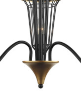 Подвесная люстра Lumien Hall Блис 4016/3P-BK-GD