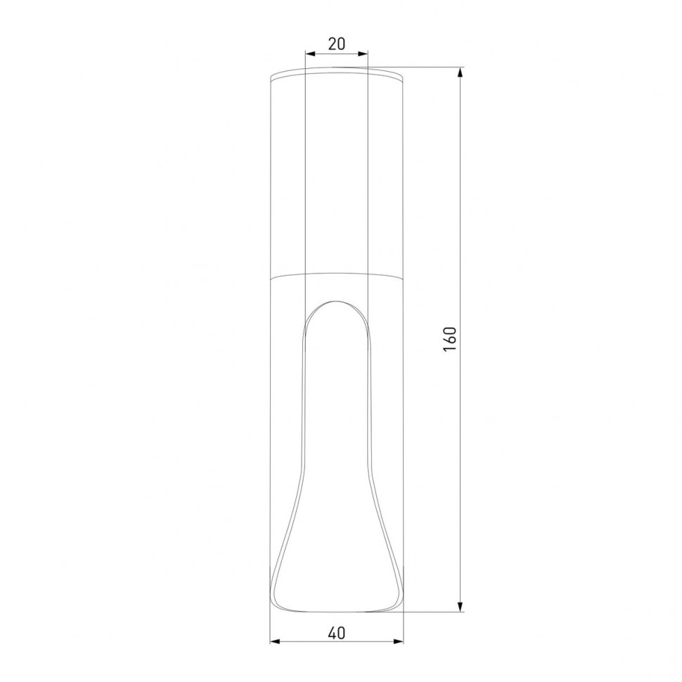 Накладной светильник Elektrostandard Apex 4690389208843 25113/LED a068289