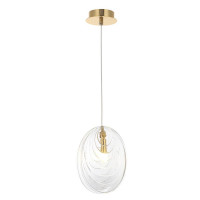 Подвесной светильник Crystal Lux MAR SP1 TRANSPARENTE