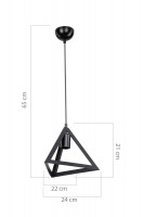 Подвесной светильник Toplight Cherise TL1605H-01BK