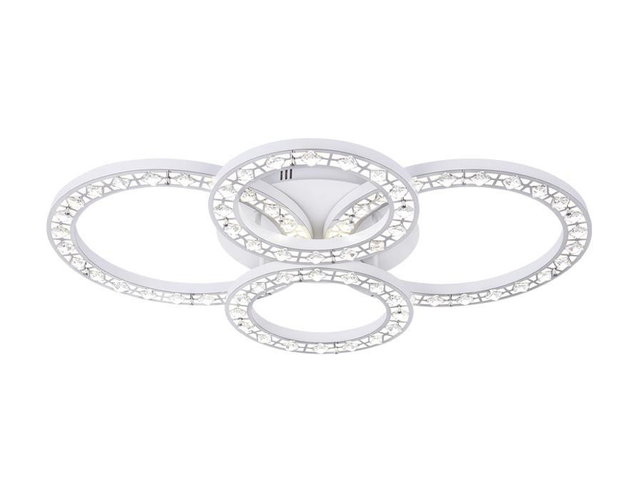 Потолочная светодиодная люстра Ambrella Light Acrylica Ice FA163