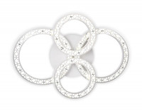 Потолочная светодиодная люстра Ambrella Light Acrylica Ice FA163