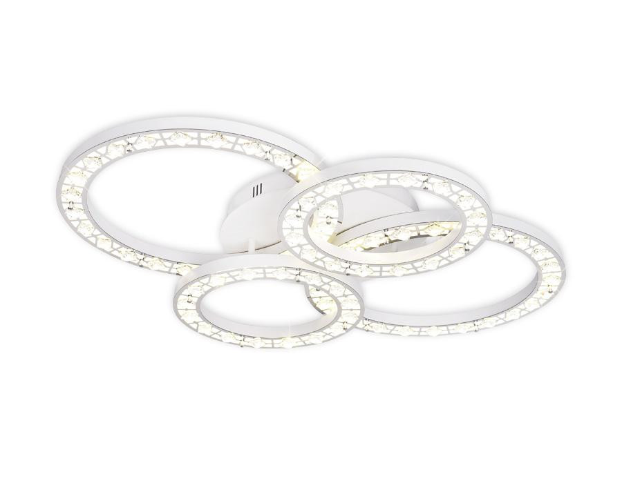 Потолочная светодиодная люстра Ambrella Light Acrylica Ice FA163