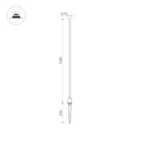 Ландшафтный светильник Arlight ALT-Champagne-L1000-3W Warm3000 034165
