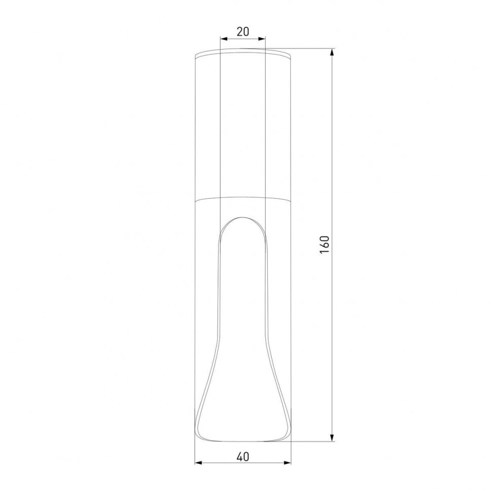 Накладной светильник Elektrostandard Apex 25113/LED 4690389208836 a068290