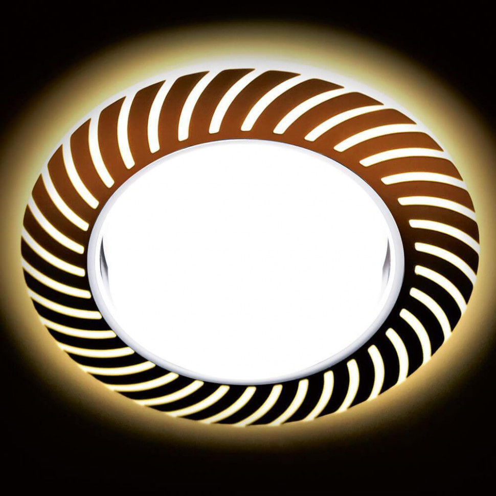 Встраиваемый светодиодный светильник Ambrella Light GX53 LED G444 WH/WW