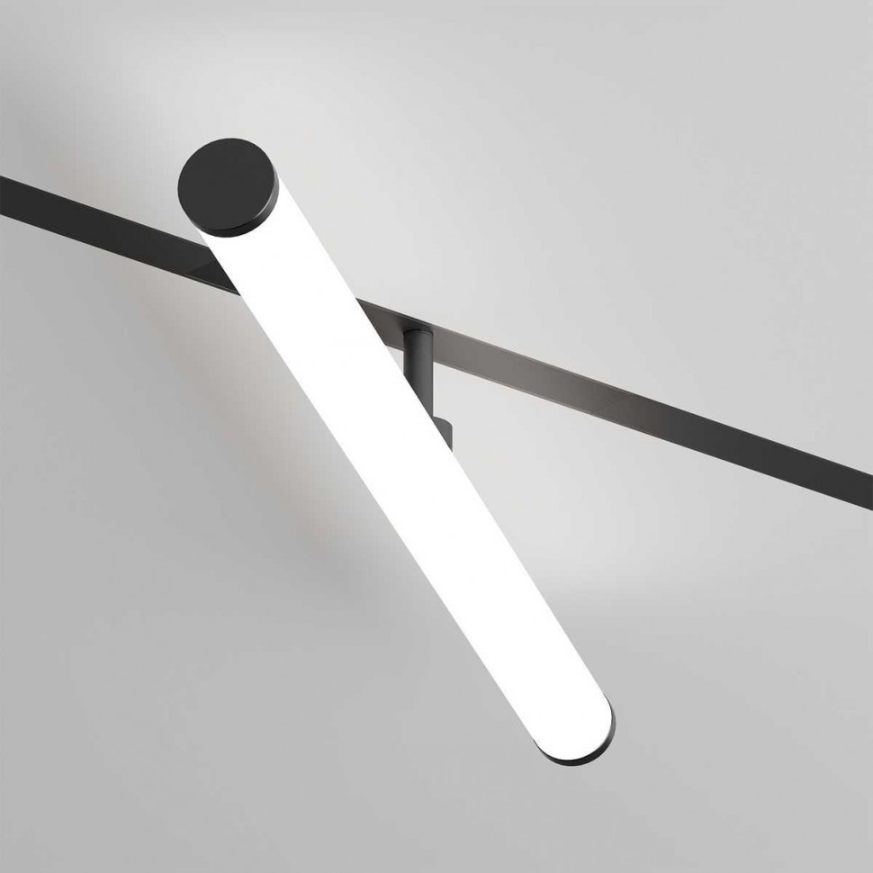 Трековый однофазный светильник Denkirs Smart Ray DK8065-BK