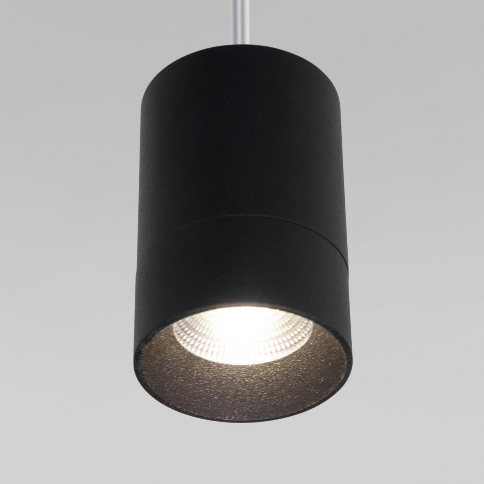 Подвесной светильник Eurosvet Piccolo 50248/1 LED черный a061423