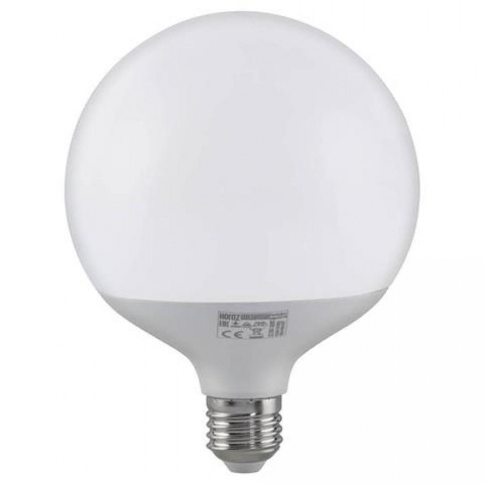 Лампа светодиодная E27 20W 6400K матовая 001-020-0020 HRZ00002212