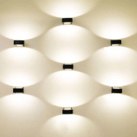Уличный настенный светодиодный светильник Elektrostandard 1549 Techno LED Blink черный a038413