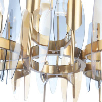 Подвесная люстра Crystal Lux CASA SP-PL12 BRASS