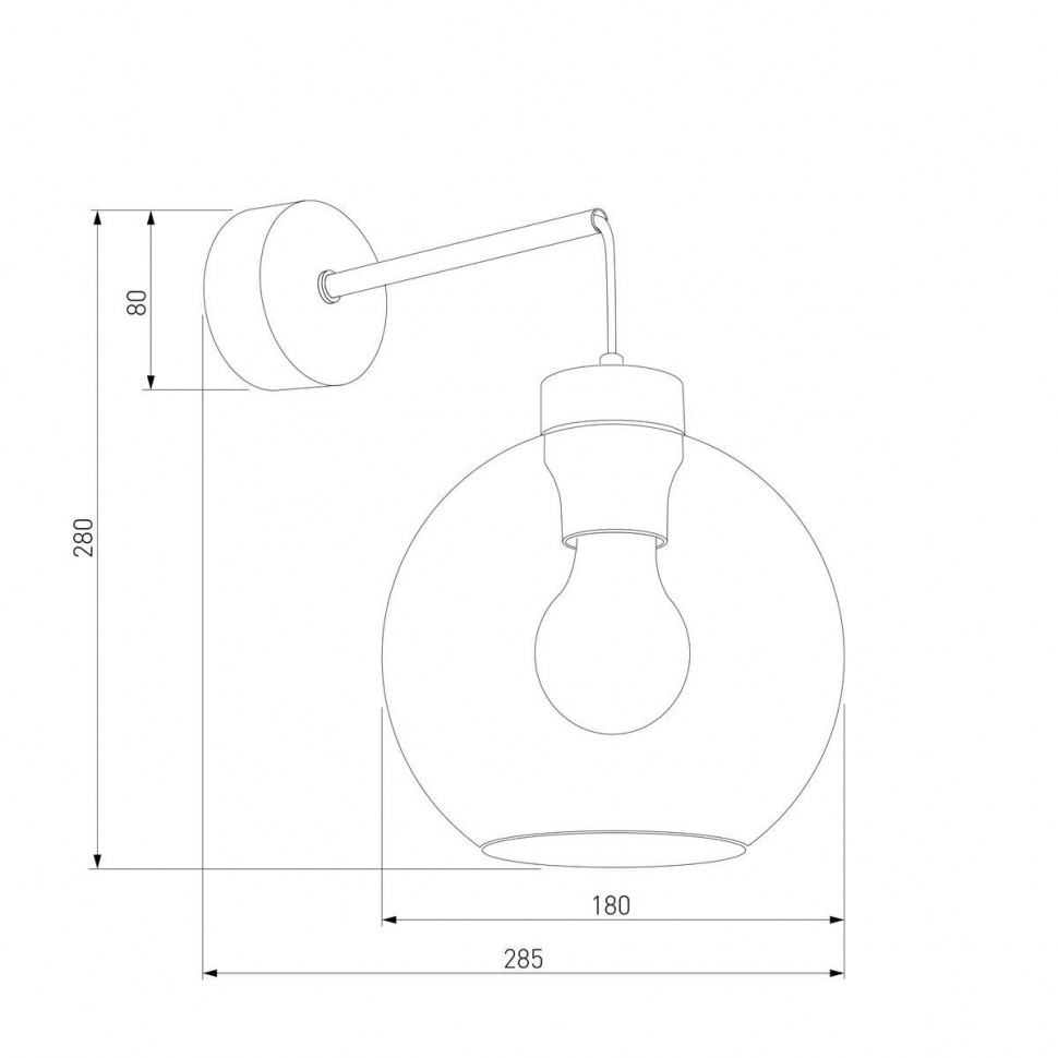 Бра TK Lighting 10245 Cubus a068541