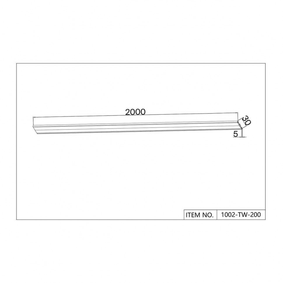 Магнитный шинопровод Favourite Unica 1002-TW-200