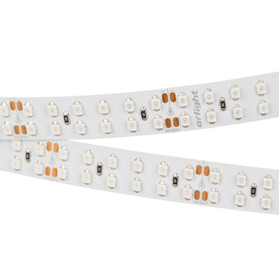 Светодиодная лента Arlight 19,2W/m 240LED/m 3528SMD зеленый 5M 008768