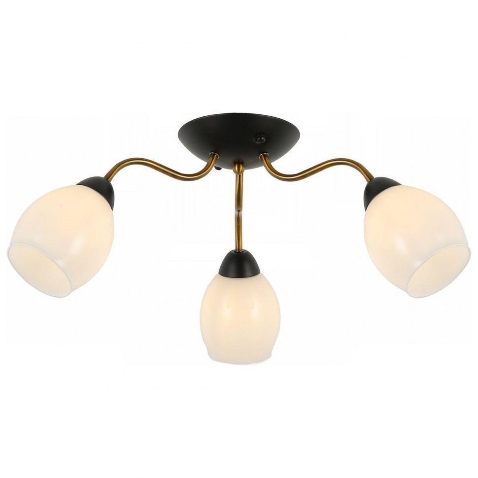 Потолочная люстра Illumico IL8193-3COU-79 BK GD