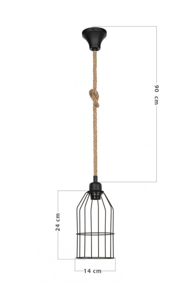 Подвесной светильник Toplight Alfreda TL1601H-01BK