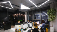 Подвесной светодиодный светильник Siled Trigon-Prof 7370345