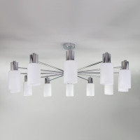 Потолочная люстра Eurosvet Vegga 70160/12 хром Smart