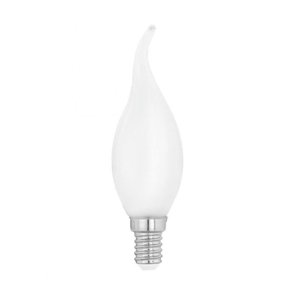 Лампа светодиодная филаментная Eglo E14 4W 2700K матовая 11603