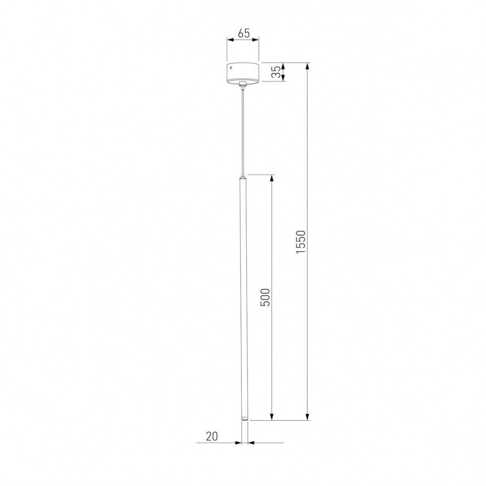 Подвесной светодиодный светильник Elektrostandard Flinn 50263 LED 4690389205682 a066779