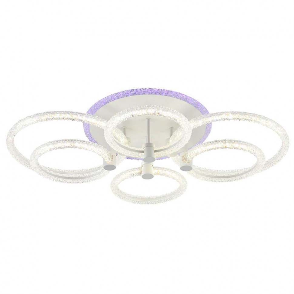 Потолочная светодиодная люстра Profit Light 8024/4+2 WHT