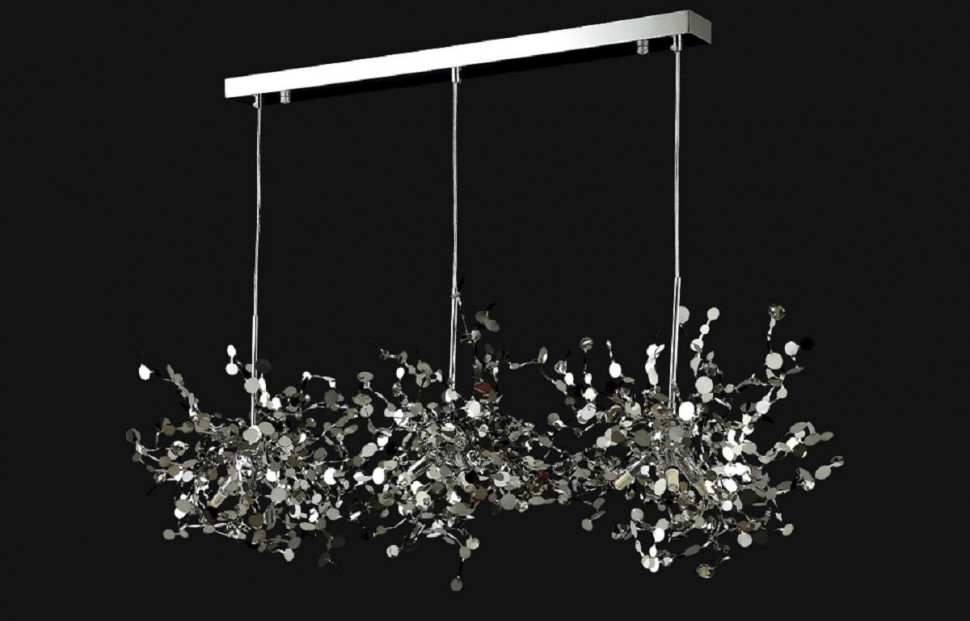 Подвесной светильник Crystal Lux GARDEN SP3х3 L1200 CHROME