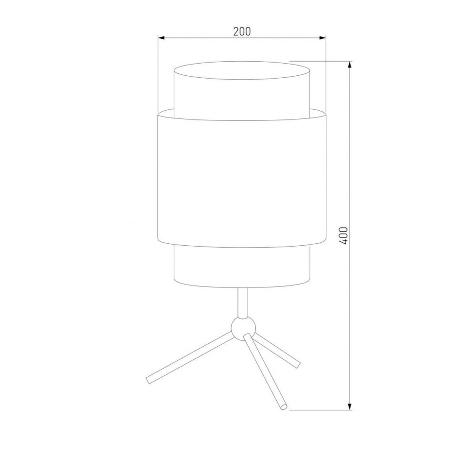 Настольная лампа TK Lighting 5567 Boho Black