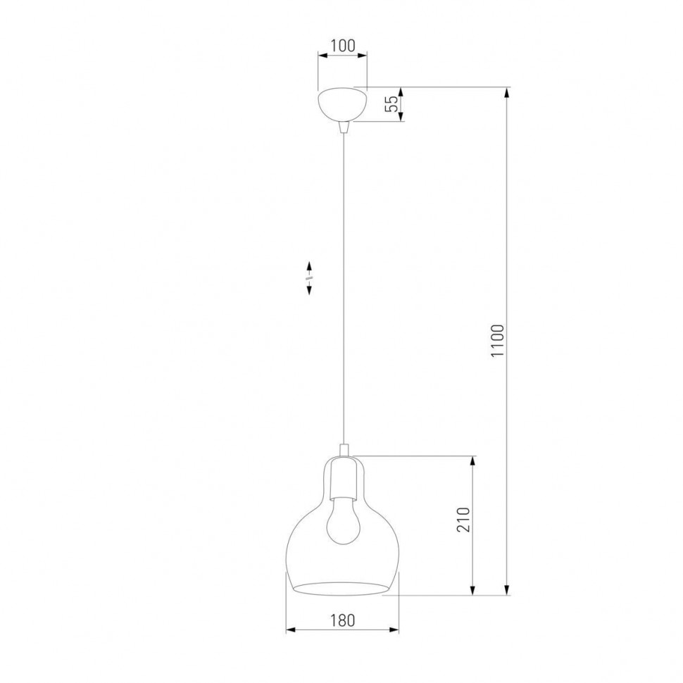 Подвесной светильник TK Lighting 1002 Mango