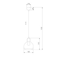 Подвесной светильник TK Lighting 1002 Mango