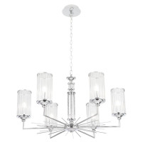 Подвесная люстра Crystal Lux GLORIA SP6 CHROME