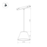 Трековый светильник Arlight Mag-Orient-Ollas-Hang-5W Warm3000 037371