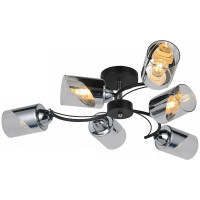 Люстра на штанге Illumico IL8208-6COU-79 BK CR
