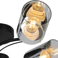 Люстра на штанге Illumico IL8208-6COU-79 BK CR