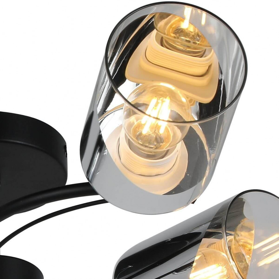 Люстра на штанге Illumico IL8208-6COU-79 BK CR