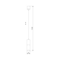Подвесной светильник TK Lighting 6309 Elit Black Wood