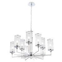 Подвесная люстра Crystal Lux GLORIA SP9 CHROME