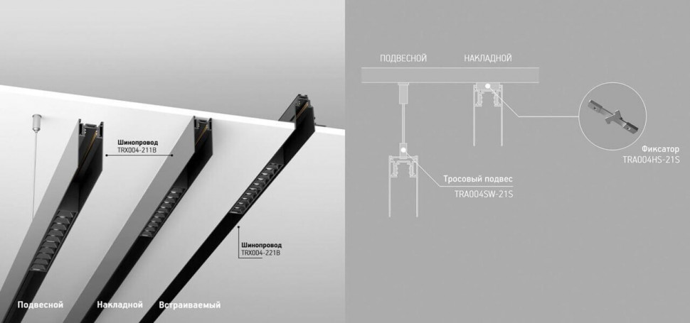 Шинопровод Maytoni Busbar trunkings TRX004-222B